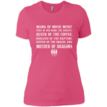 Load image into Gallery viewer, Mama Of House Messy - Queen Of The Coffee - Mother Of Dragons