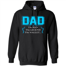 Load image into Gallery viewer, Dad the man the legend wallet