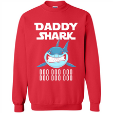 Load image into Gallery viewer, Daddy Shark T-shirt Doo Doo Doo Father’s Day Youth Kids