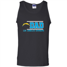 Load image into Gallery viewer, Dad #1 Los Angeles Chargers Shirt Father's Day