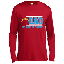 Load image into Gallery viewer, Dad #1 Los Angeles Chargers Shirt Father's Day