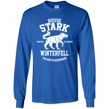 Load image into Gallery viewer, HOUSE STARK WINTER IS COMING WINTERFELL THE NORTH REMEMBERS