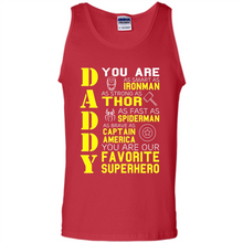 Load image into Gallery viewer, Dad Papa - Super Hero Bat T shirt Man Father Day Gift Iron