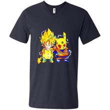 Load image into Gallery viewer, Pikachu And Songoku Pokemon Dragon Ball Mashup