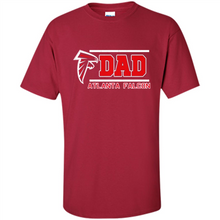 Load image into Gallery viewer, Dad #1 Atlanta Falcons Shirt - Father's Day