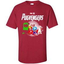 Load image into Gallery viewer, Pugvengers Funny Pug Avengers Gift Shirt For Marvel Fan