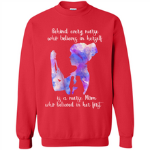 Load image into Gallery viewer, Behind Every Nurse Believes In Herself Is A Nurse Mom Gift