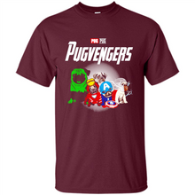 Load image into Gallery viewer, Pugvengers Funny Pug Avengers Gift Shirt For Marvel Fan