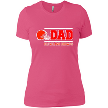 Load image into Gallery viewer, Dad #1 Cleveland Browns Shirt Father's Day