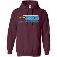 Load image into Gallery viewer, Dad #1 Los Angeles Chargers Shirt Father's Day