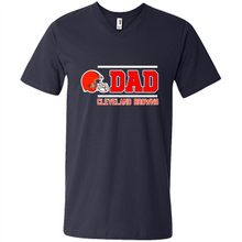 Load image into Gallery viewer, Dad #1 Cleveland Browns Shirt Father's Day