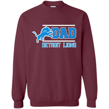 Load image into Gallery viewer, Dad #1 Detroit Lions Shirt - Father's Day
