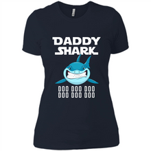 Load image into Gallery viewer, Daddy Shark T-shirt Doo Doo Doo Father’s Day Youth Kids