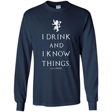 Load image into Gallery viewer, I Drink And I Know Things Game Of Thrones