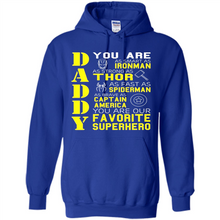 Load image into Gallery viewer, Dad Papa - Super Hero Bat T shirt Man Father Day Gift Iron