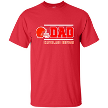 Load image into Gallery viewer, Dad #1 Cleveland Browns Shirt Father's Day