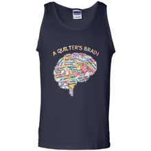 Load image into Gallery viewer, A quilter’s brain Fabrics quilting