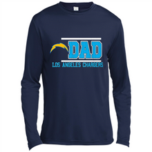 Load image into Gallery viewer, Dad #1 Los Angeles Chargers Shirt Father's Day