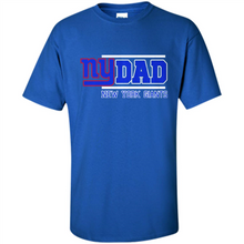 Load image into Gallery viewer, Dad #1 New York Giants Shirt - Father's Day