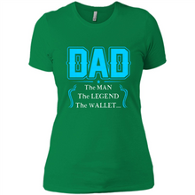 Load image into Gallery viewer, Dad the man the legend wallet