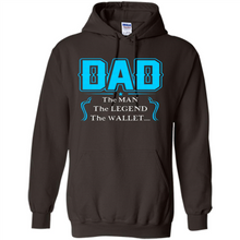 Load image into Gallery viewer, Dad the man the legend wallet