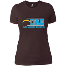Load image into Gallery viewer, Dad #1 Los Angeles Chargers Shirt Father's Day