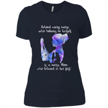 Load image into Gallery viewer, Behind Every Nurse Believes In Herself Is A Nurse Mom Gift