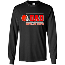 Load image into Gallery viewer, Dad #1 Cleveland Browns Shirt Father's Day
