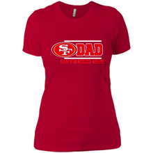 Load image into Gallery viewer, Dad #1 San Francisco 49ers Shirt - Father's Day