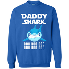 Load image into Gallery viewer, Daddy Shark T-shirt Doo Doo Doo Father’s Day Youth Kids