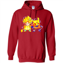 Load image into Gallery viewer, Pikachu And Songoku Pokemon Dragon Ball Mashup