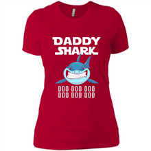 Load image into Gallery viewer, Daddy Shark T-shirt Doo Doo Doo Father’s Day Youth Kids