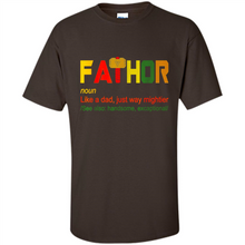 Load image into Gallery viewer, Mens Fa-Thor Like Dad Shirt - Fathers Day