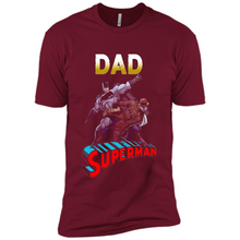 Load image into Gallery viewer, Dad Superman t-shirt - Happy Father's Day