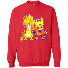 Load image into Gallery viewer, Pikachu And Songoku Pokemon Dragon Ball Mashup