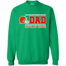 Load image into Gallery viewer, Dad #1 Cleveland Browns Shirt Father's Day