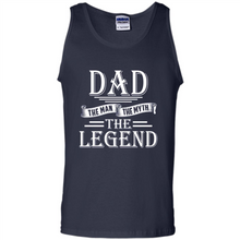 Load image into Gallery viewer, Dad The Man The Myth The Legend T Shirt, Father's Day