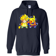 Load image into Gallery viewer, Pikachu And Songoku Pokemon Dragon Ball Mashup