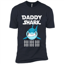 Load image into Gallery viewer, Daddy Shark T-shirt Doo Doo Doo Father’s Day Youth Kids