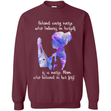 Load image into Gallery viewer, Behind Every Nurse Believes In Herself Is A Nurse Mom Gift