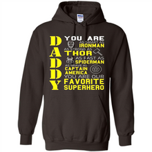 Load image into Gallery viewer, Dad Papa - Super Hero Bat T shirt Man Father Day Gift Iron