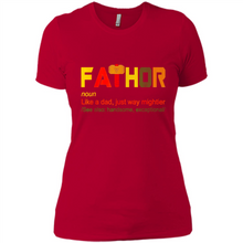 Load image into Gallery viewer, Mens Fa-Thor Like Dad Shirt - Fathers Day