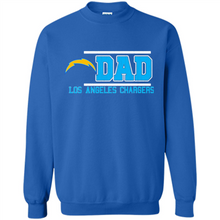 Load image into Gallery viewer, Dad #1 Los Angeles Chargers Shirt Father's Day