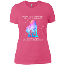 Load image into Gallery viewer, Behind Every Cheerleader Is A Cheer Mom Gift Shirt For Mother's Day