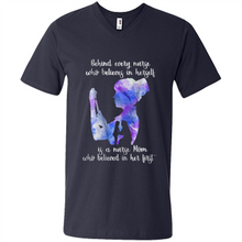 Load image into Gallery viewer, Behind Every Nurse Believes In Herself Is A Nurse Mom Gift