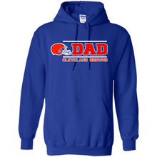 Load image into Gallery viewer, Dad #1 Cleveland Browns Shirt Father's Day