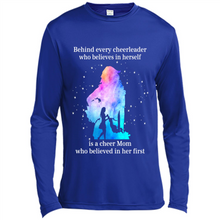 Load image into Gallery viewer, Behind Every Cheerleader Is A Cheer Mom Gift Shirt For Mother's Day