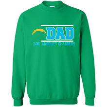 Load image into Gallery viewer, Dad #1 Los Angeles Chargers Shirt Father's Day