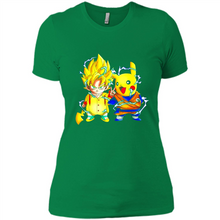 Load image into Gallery viewer, Pikachu And Songoku Pokemon Dragon Ball Mashup