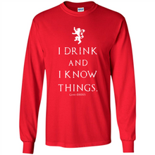Load image into Gallery viewer, I Drink And I Know Things Game Of Thrones